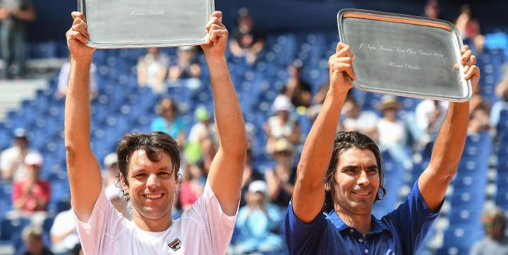 Peralta celebra su segundo título ATP de dobles en Gstaad