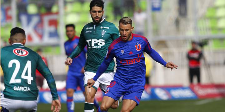 La nueva U no puede y cae ante Wanderers en Valparaíso