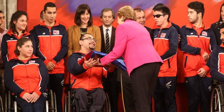 Garrido será el abanderado chileno en los Paralímpicos