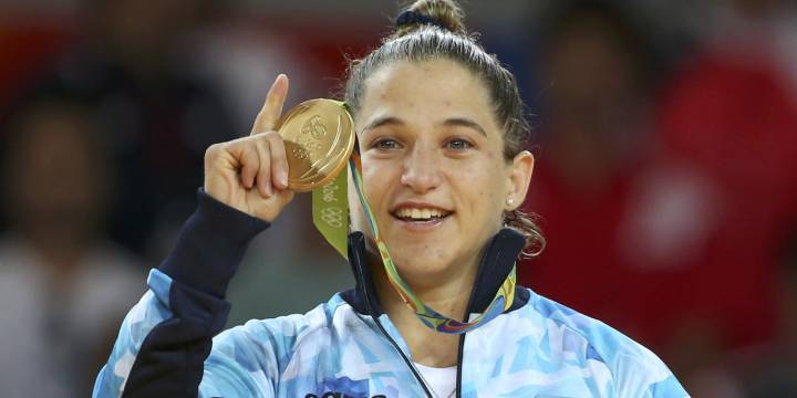 Judoca Paula Pareto le da el primer oro a Sudamérica
