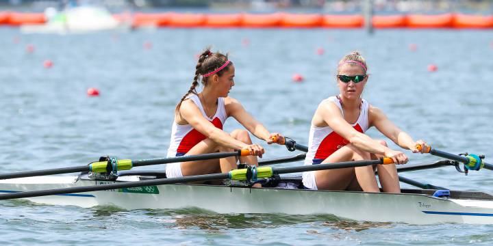 Las duplas chilenas de remo buscarán la final en el repechaje