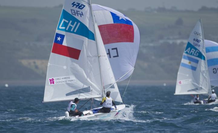 Los hermanos Grez marchan
en el puesto 17° de la vela
