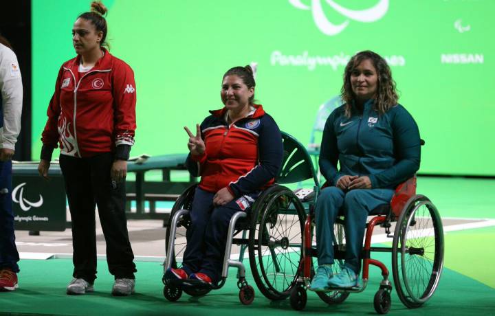 María Antonieta Ortiz roza el podio en los Paralímpicos de Río