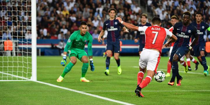PSG vs Arsenal en vivo, jornada 1 de fase de grupos de la Champions League. Hoy a las 15.45 horas en París.