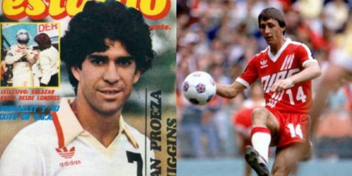 El día que Johan Cruyff le pidió la camiseta a Eduardo Bonvallet