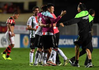 Palestino hace historia y avanza en la Sudamericana