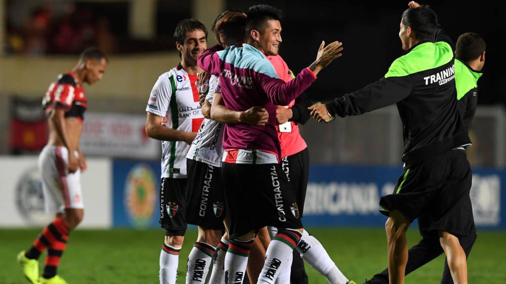 Palestino hace historia y avanza en la Sudamericana