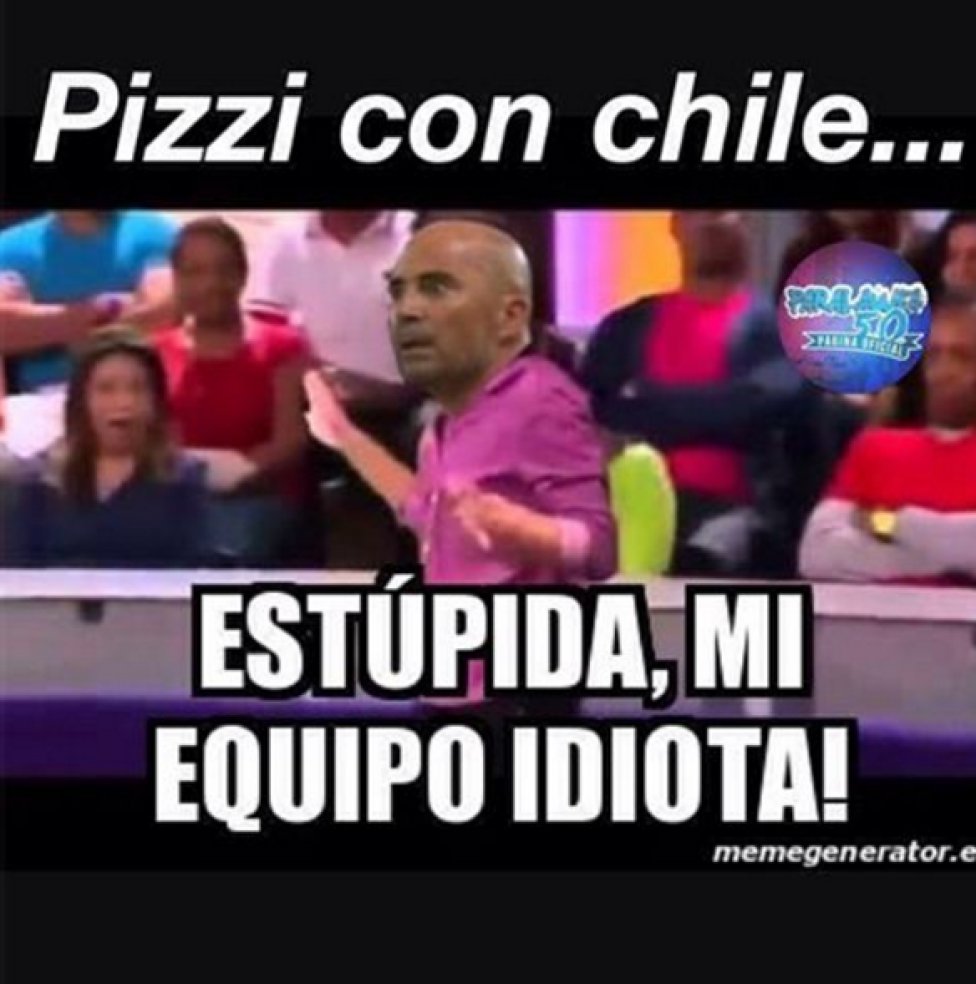 Memes Pizzi Fue El Blanco De Las Burlas Tras La Derrota De Chile