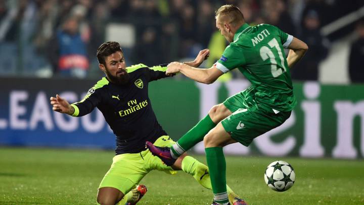 Ludogorets - Arsenal en vivo y directo online: cuarta fecha Champions League 2016/17