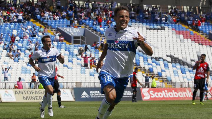 La UC goleó a Antofagasta y es el único escolta de Iquique