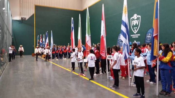 Chile cayó ante Francia en inicio del mundial de pelota vasca