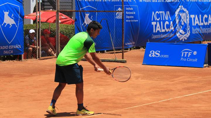 Bastián Malla lidera los triunfos chilenos en el Futuro de Talca