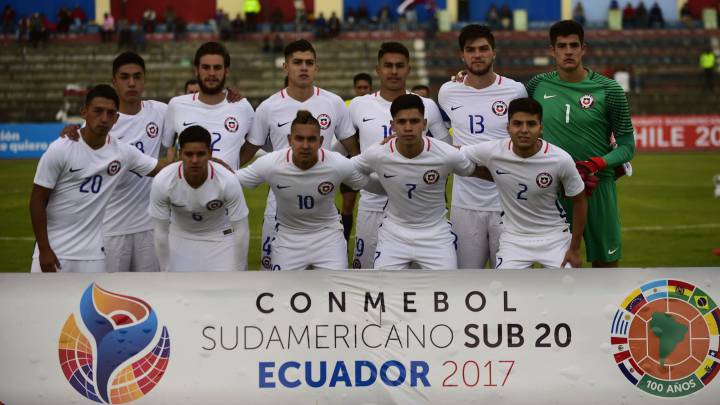 Chile-Colombia en vivo y en directo online: Sudamericano Sub 20 2017 Ecuador La Rojito grupo A