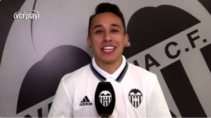 Orellana en su arribo a Valencia: "Espero responder en la cancha"