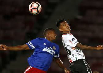 Las imágenes del duelo entre Palestino y Atlético Venezuela