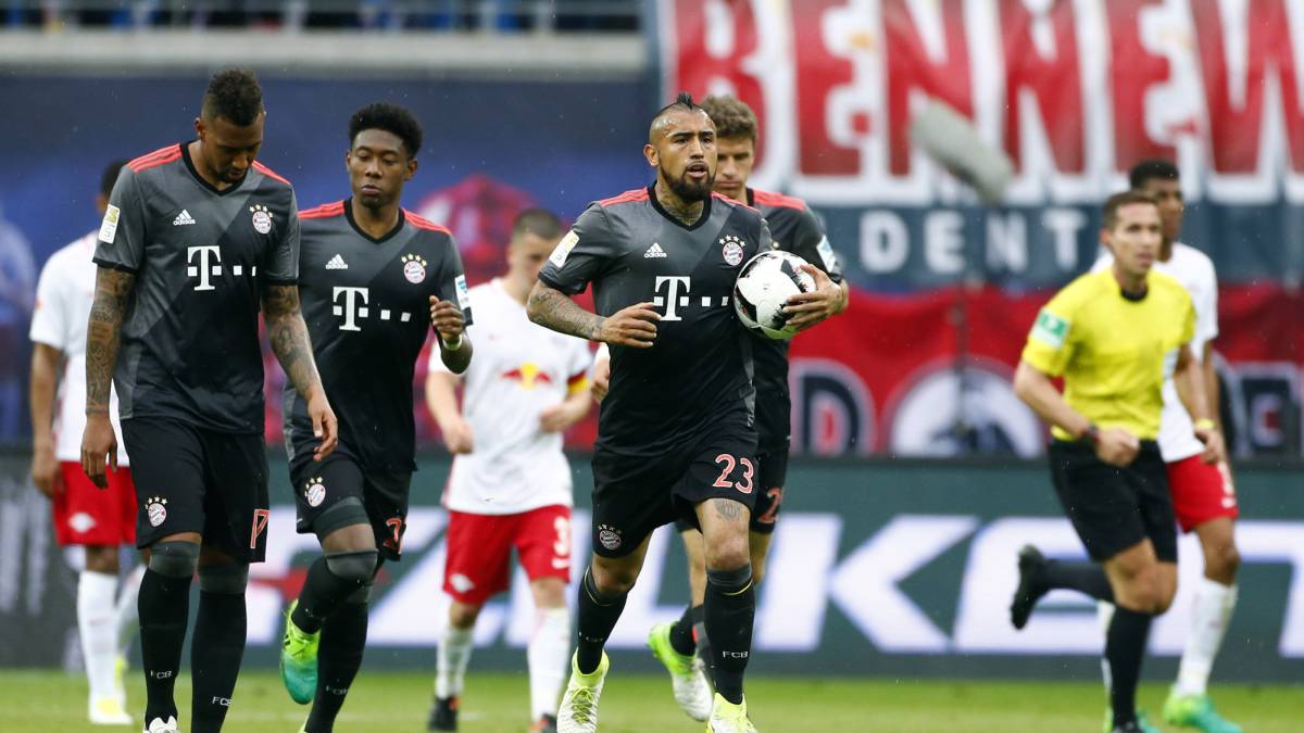 El Bayern firmó remontada de película contra el Leipzig