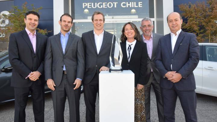 Peugeot Chile recibe importante distinción mundial