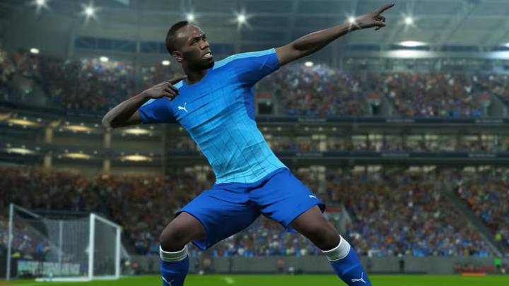 Usain Bolt en PES 2018