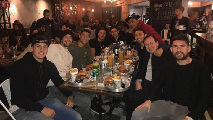 El alegre reencuentro de los jugadores Sub 20 de 2013