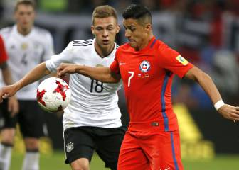 Alexis, Vidal y Bravo superan en títulos al plantel alemán