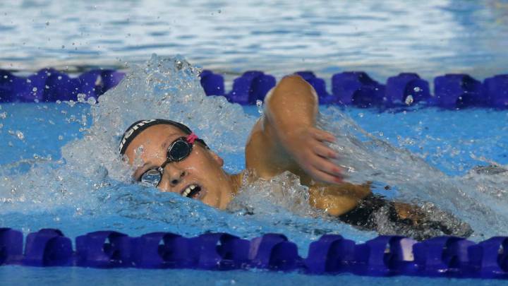 Kristel Köbrich queda cuarta en los 400 metros libres en Berlín