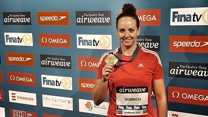 Kristel Köbrich gana el bronce en el Mundial de Natación