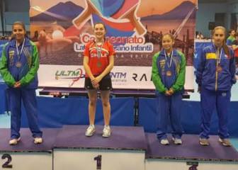 Valentina Ríos gana el oro en Torneo Latinoamericano de tenis de mesa