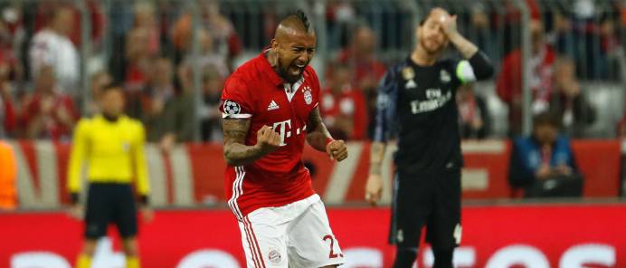 Bayern y Vidal no perdonaron al Leverkusen de Aránguiz