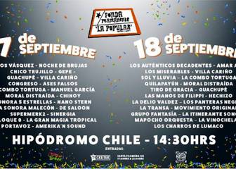 6 conciertos o festivales para asistir en Fiestas Patrias