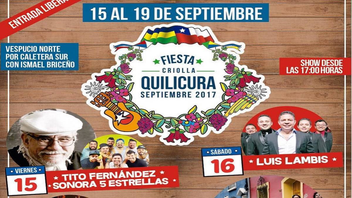Cuatro panoramas y fondas gratuitas en Santiago