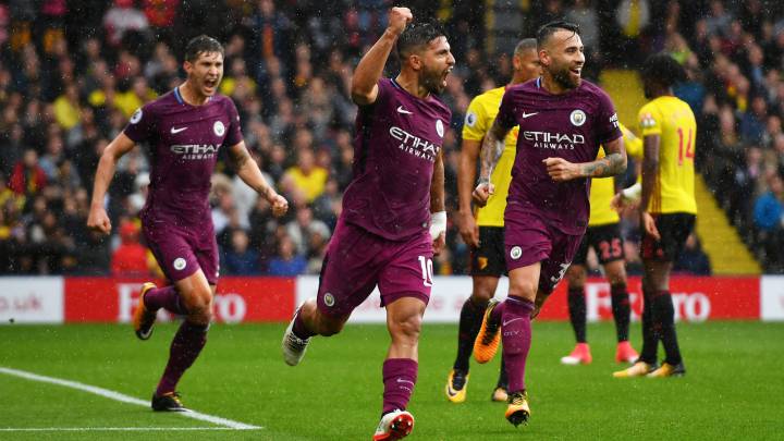 Watford 0-6 Manchester City: Agüero lidera la humillación
