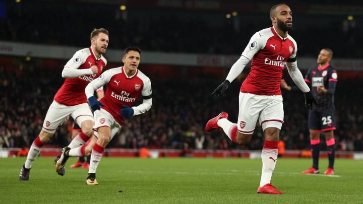 Arsenal 5-0 Huddersfield: Alexis y Özil lideran la goleada