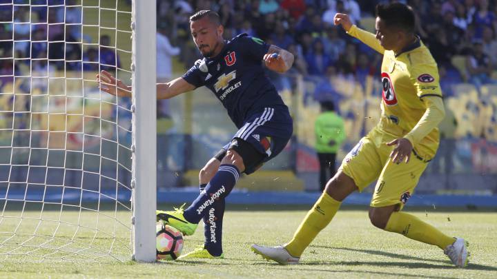 U. de Concepción 1-3 U. de Chile: Ubilla y Pinilla lideran a la U