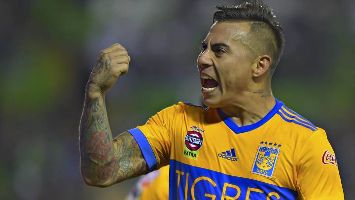Eduardo Vargas puede ser campeón en México con Tigres.