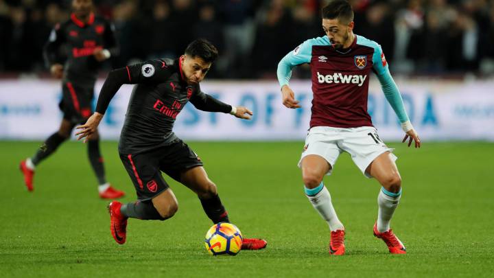 West Ham 0-0 Arsenal: El equipo de Alexis decepcionó en derbi de Londres