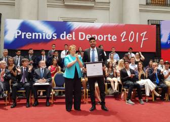 Pablo Quintanilla recibe Premio Nacional del Deporte 2016