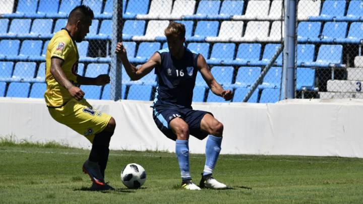La U. de Conce cerró su gira con empate ante Temperley