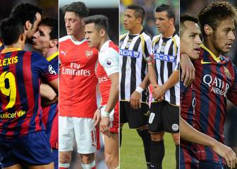 El 11 ideal con los compañeros de lujo que ha tenido Alexis