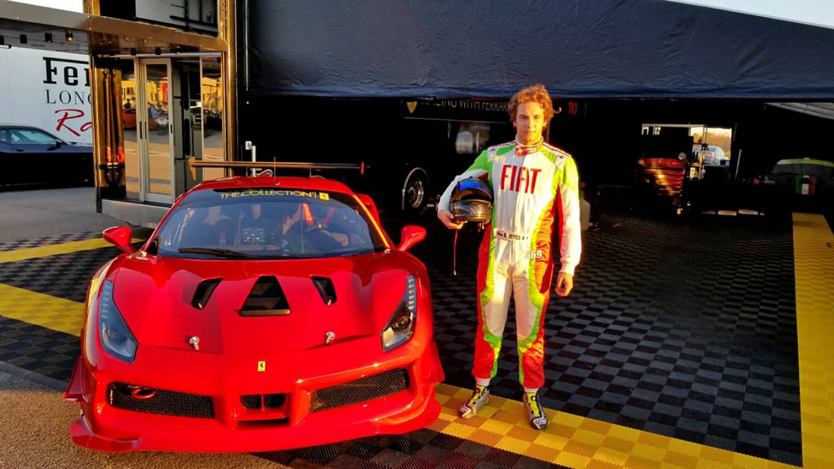 Hites terminó 13° en primer día de la Ferrari Challenge en Daytona