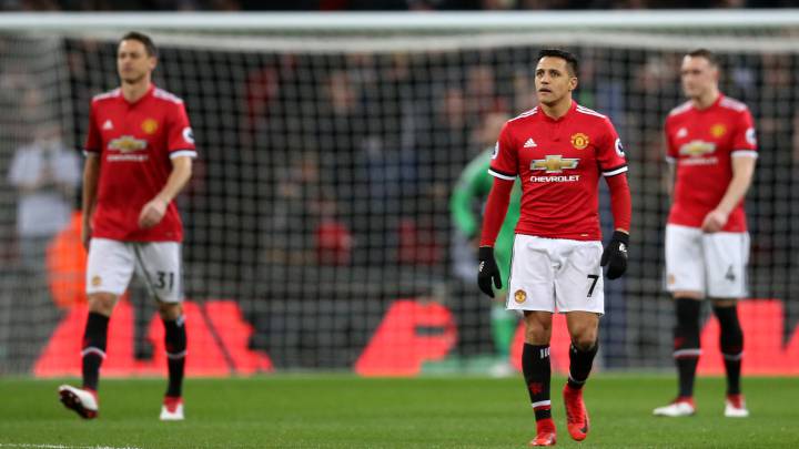 Tottenham fue mucho para Alexis Sánchez y el United