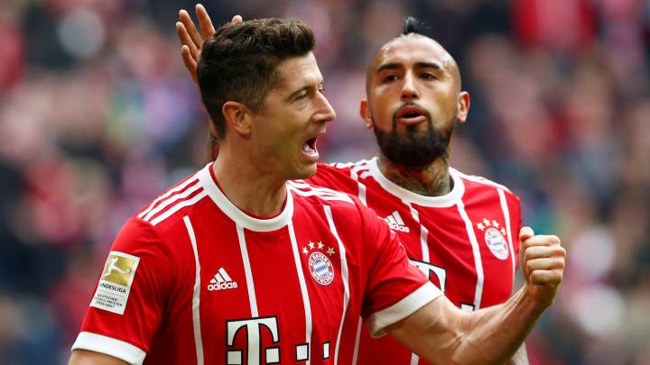 Bayern de Vidal se luce antes de visitar al Besiktas de Medel