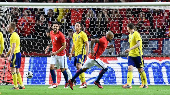Chile-Suecia (2-1): la era Rueda parte con un triunfo