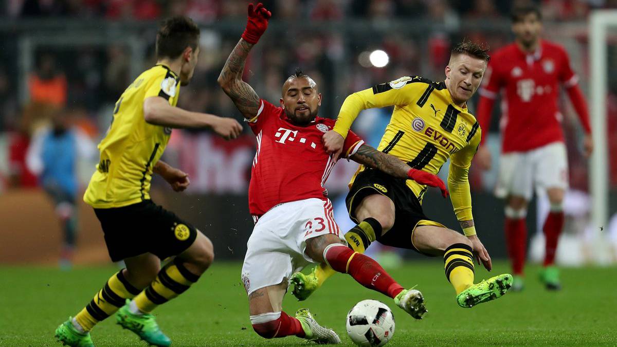 Arturo Vidal se perderá el clásico ante Borussia Dortmund por lesión