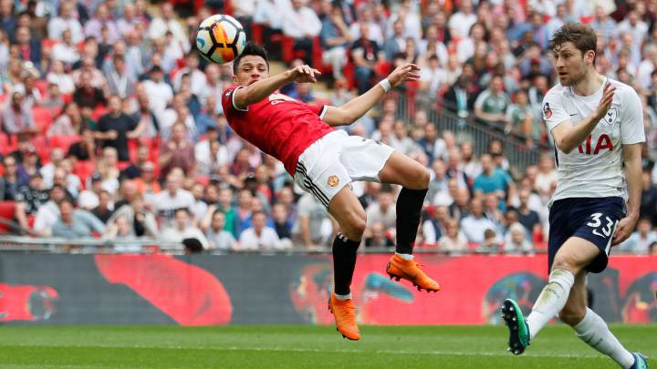 Manchester United 2-1 Tottenham: Alexis anotó un golazo