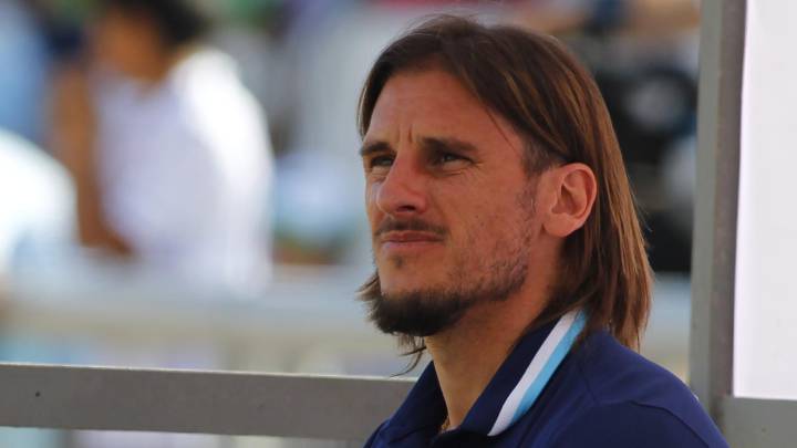 ¿Hincha azul? Beccacece llegó a Avellaneda al duelo de la U