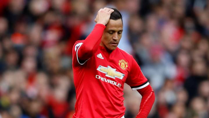 Histórico del United pide suplencia para Alexis Sánchez
