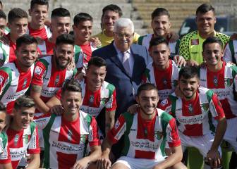 Así fue la visita del Presidente de Palestina a La Cisterna