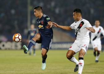U. de Chile 0-2 Vasco: la U se queda sin copas