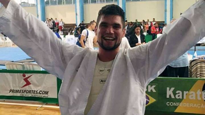 El laureado karateca llegó a los más alto en Cochabamba en categoría +84 kilos, ganando una clasificación directa a los Juegos Panamericanos de Lima 2019.