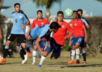 La Roja Sub 20 estrena su oro con un empate ante Uruguay